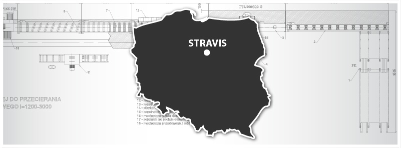 Mapa - Stravis